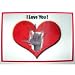 I Love You ILY Greeting Card