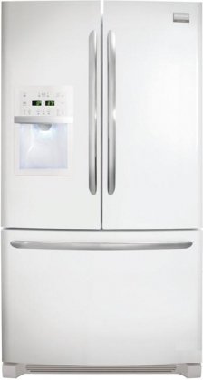 Gallery Premier Series 22.6 Cu. Ft. Capacity Bottom Mount Refrigerator SpaceWise Organization System Best-in-Class Ice and Water Filtration Energy Star Rated Pearl White