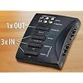 auvisio SCART-Video Profi-Controller 3an1, RGB-f�hig