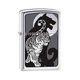 Zippo Tiger with Shadow ジッポ 21163