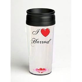 16 oz. Double Wall Insulated Tumbler with I Love Harrod
