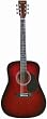 Lauren LA125 Acoustic Guitar, Brownburst