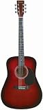 Lauren LA125 Acoustic Guitar, Brownburst