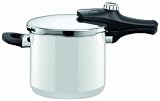 Silit 8607173511 Schnellkochtopf Sicomatic econtrol 6.5 Liter ohne Einsatz, polar white