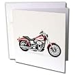 Greeting Card Picturing Picturing Harley-Davidson Motorcycle