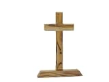 Olive Wood Standing Cross.(5"H)