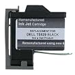 Two Pack Of Factory Remanufactured Dell T0529 Black Ink Cartridges For Dell 720 & A920 Printers