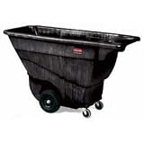 Rubbermaid 3/4 Cu. Yd. Garbage & Trash Structural Foam Plastic Tilt Truck