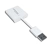 Clickfree Automatic Backup iPOD and iPhone Transformer USB 2.0 T402 (White)