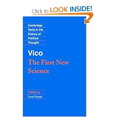 Vico: The First New Science (Cambridge Texts in the History of Political Thought)