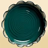 Review   / Pie Plate - Green