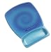 Electronics : 3M Precise Mouse Mat + Gel Wrist Rest For Optical Or Standard Mice NEON BLUE