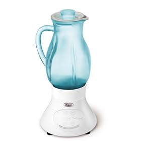Jenn-Air Attrezzi JBL800LAAW Pearlescent-White Blender with Aqua Beach Pitcher by Maytag Corporation
