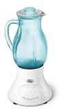 Jenn-Air Attrezzi JBL800LAAW Pearlescent-White Blender with Aqua Beach Pitcher