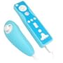 Baby Blue Silicone/silicon Skin Protection Sleeve for Nintendo Wii Remote (Wiimote) + Nunchuck Controller By Nintendozoo