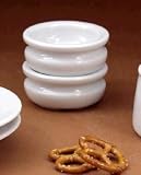 Pillivuyt Porcelain Butter Block Grooved 3cl
