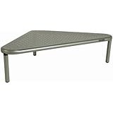 Allsop Metal Art Corner Monitor Stand, holds 40 lbs, great for small offices - Silver (29191)