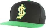 Shake Junt SJ Classic Snapback Cap - Green/Black