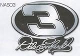 Dale Earnhardt Driver Racing Car Emblem