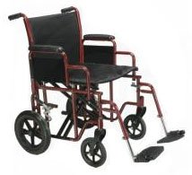 Transport Chair Heavy Duty Wheelchair