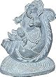 Stone Carving Lord Ganesha Religious Statue 3 x 1.75 x 4 inches (sos309)