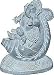 ShalinCraft Collectible-Figurines Hindu Religious Statue Stone Carving Lord Ganesha 3 x 1.75 x 4 (sos309)