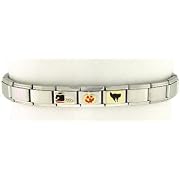 Halloween Fun Italian Charm Bracelet