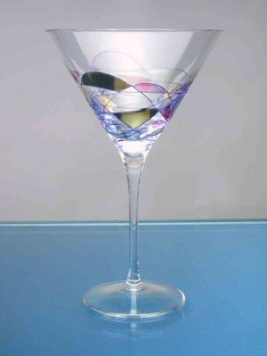 Milano Crystal 12oz Martini Glasses (Set of 4)