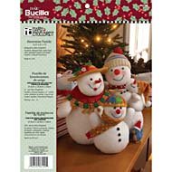 Bucilla Snowman Family Felt Applique Kit [Warning: 