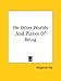 Book On Other Worlds And Planes Of Being