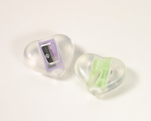 Perfect Beauty Heart Cosmetic Sharpener - BLUE