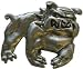 Full Bull Dog belt buckle- Don't let it bite you