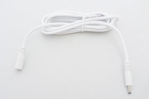 5ft Universal Indoor Camera Ip Extension Cable Compatible to Foscam Type Fi8904w Fi8918w Fi8910w Fi8905w Ncs601w Wansview Easyn Fs-613a-m136 Power Adapter 1.35mm 5v - White