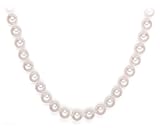 Freshwater Cultured Pearl 5.5-6.0mm 14k Yellow Gold Necklace, 16