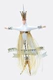 Department 56 Krinkles Star Of Wonder 13 Porcelain Christmas Tree Topper
