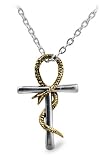 Ankh of Tau Pendant Necklace by Alchemy Gothic