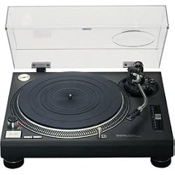 Technics SL-1200MK2PK Quartz Synthesizer Direct-Drive Turntable (Black)