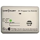 MTI 20-441-WT 12V White Surface Mount Designer Series LP Gas Detector