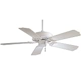 Minka-Aire Fans F572-WH 42" Sundance Traditional WET Outdoor White Ceiling Fan