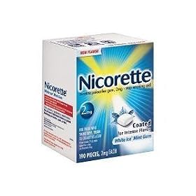 Nicorette 2mg White Ice Mint Gum - 190 Count