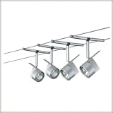 Paulmann 97487 Wire System EasyPower 210 4x50W GU5,3 chrom matt 230/12V 210VA Metall