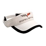 Corvette C6 White Mesh Visor Cap