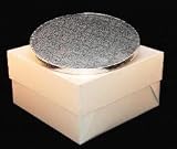 Classikool 10 Inch Cake Box & Round Cake Board / Drum -VERY BEST 12mm thick you can get