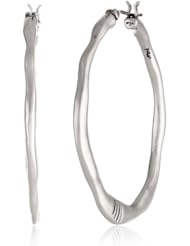 The SAK Medium Organic Click Hoop Earrings