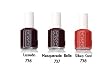 Essie Winter Collection 2010 3pc Color 736-37-38