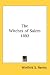 Books : The Witches of Salem 1892