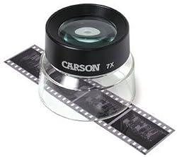 Carson Optical Lumiloupe 7X Power Stand Magnifier With Dual Lens