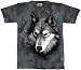 Suchen : Shirt Zauber T-Shirt Wolf Portrait