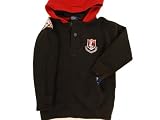 Polo Ralph Lauren Boys Hooded Sweatshirt with Left Chest and Right Arm Patch Logos