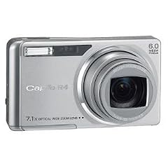 Ricoh CAPLIO R4 Digitalkamera (6 Megapixel, 7,1-fach opt. Zoom, 26MB interner Speicher, SD-Karten Slot) silber